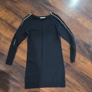 Micheal Kors Black Sweater Dress Size XS
